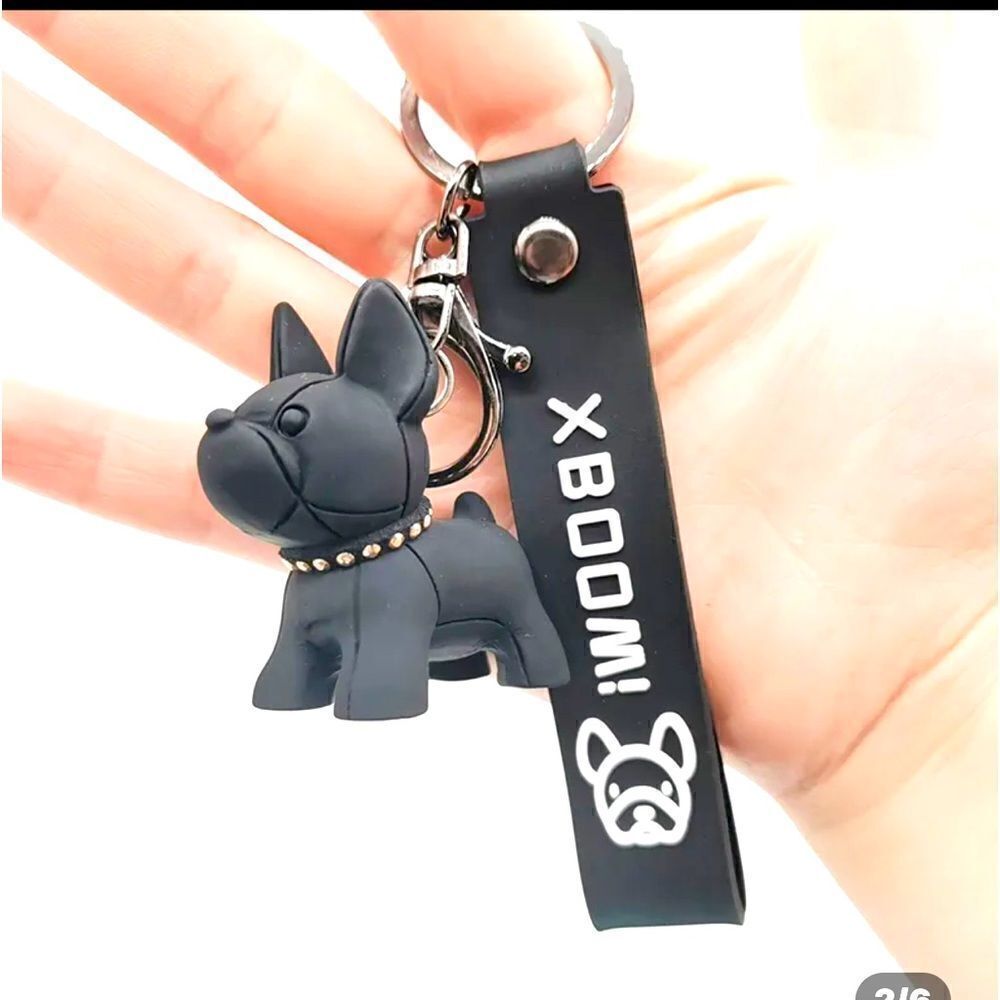 Decorative Keychain/Purse Charm BLACK - Picture 4 of 9